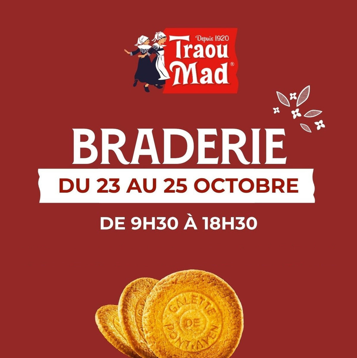 Braderie Traou Mad du 24 au 26 octobre à Pont-Aven