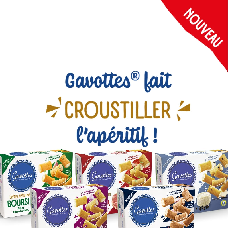 Nouvelle Gamme Apéritive Gavottes®