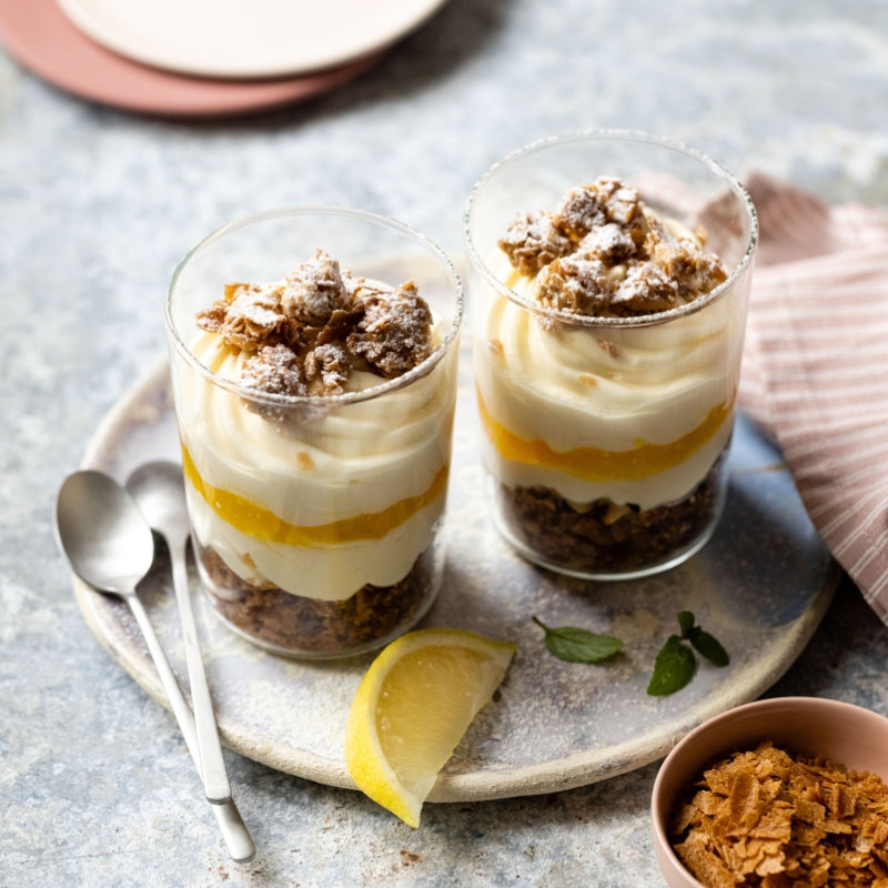 Crêpes Dentelle Gavottes Praliné Noisettes et Citron